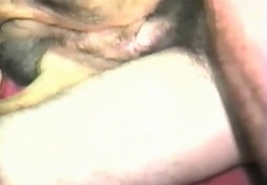 Dog and a hot zoofil have good zoo sex