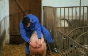 Worth to see how this zoophile fucks with a beast